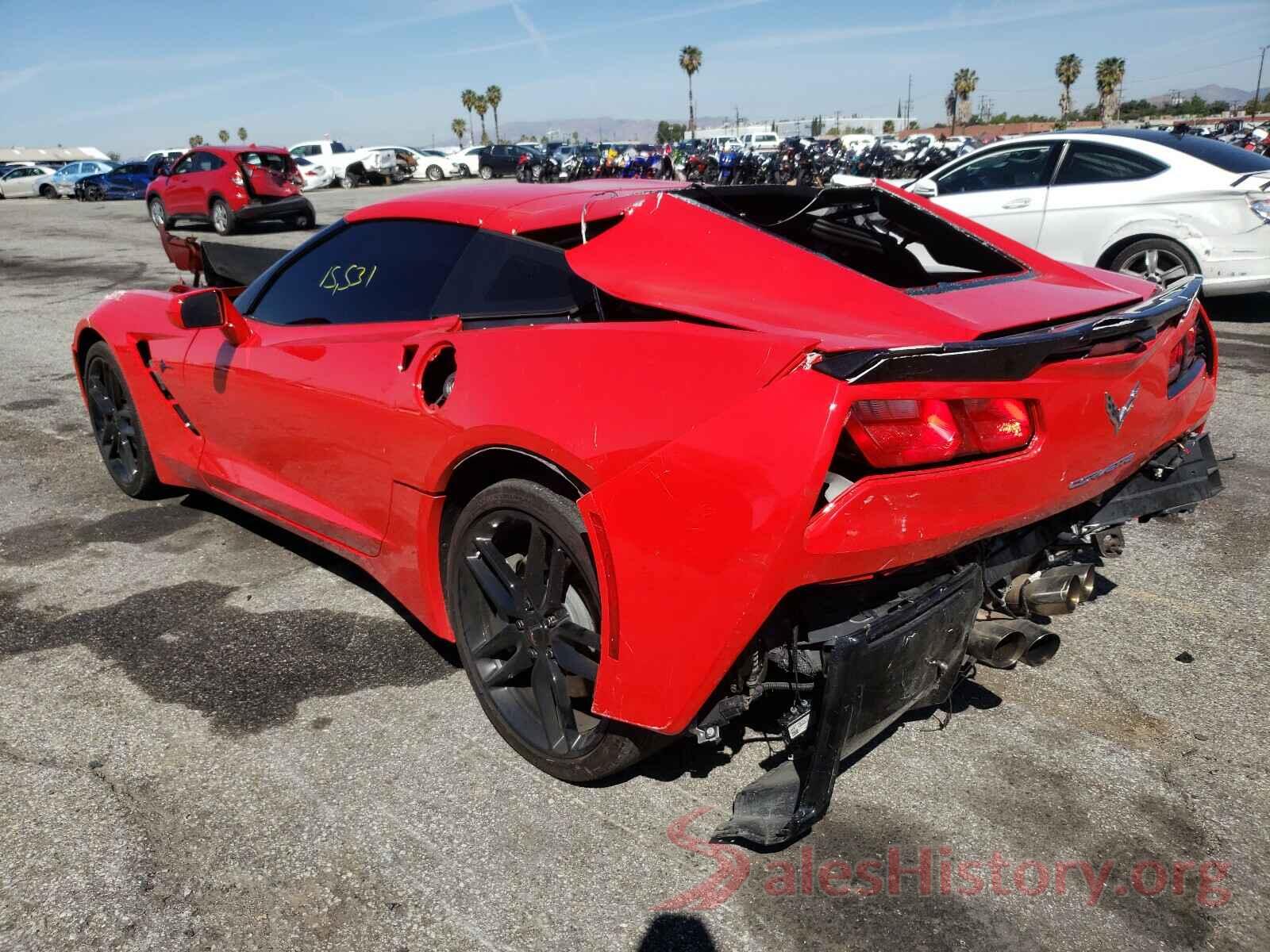 1G1YB2D78K5111703 2019 CHEVROLET CORVETTE