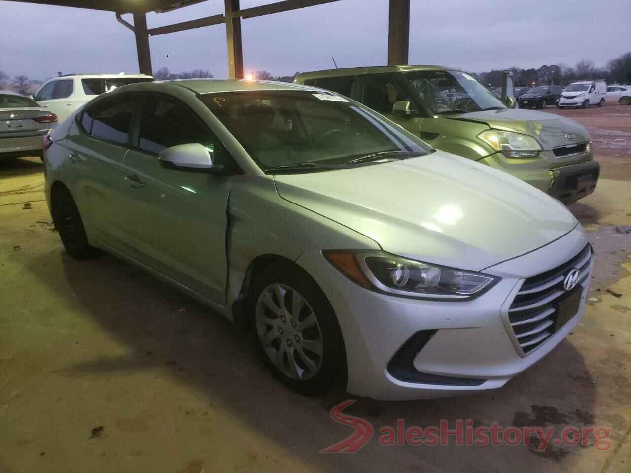 KMHD74LF7HU393337 2017 HYUNDAI ELANTRA