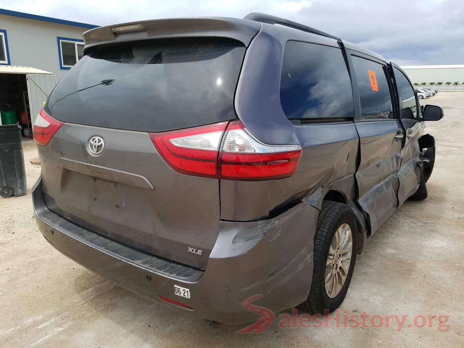 5TDYK3DC0GS720201 2016 TOYOTA SIENNA