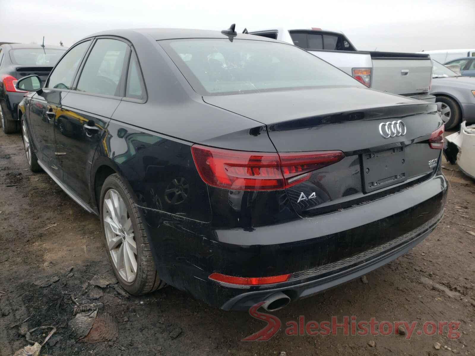 WAUDNAF41JA018311 2018 AUDI A4