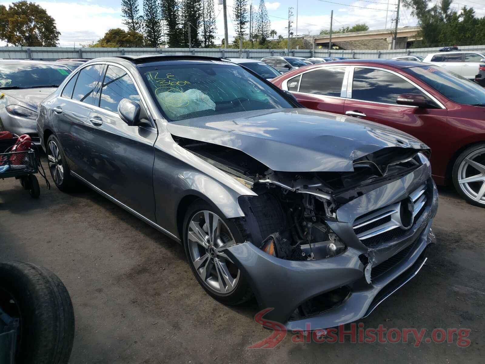 WDDWF4JB0JR346990 2018 MERCEDES-BENZ C CLASS