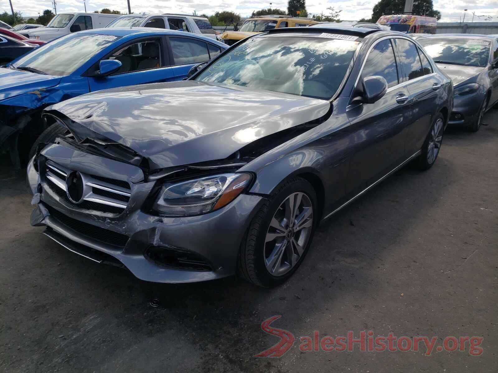 WDDWF4JB0JR346990 2018 MERCEDES-BENZ C CLASS