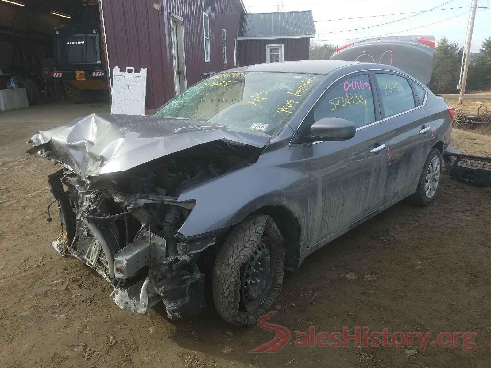 3N1AB7AP5GY302115 2016 NISSAN SENTRA