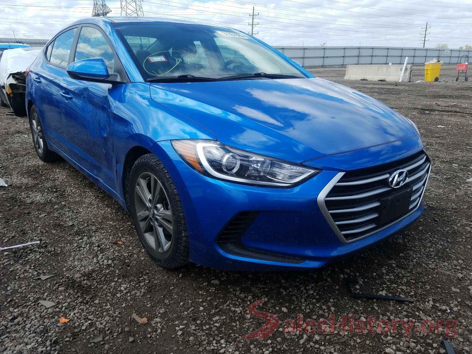 5NPD84LFXJH231252 2018 HYUNDAI ELANTRA