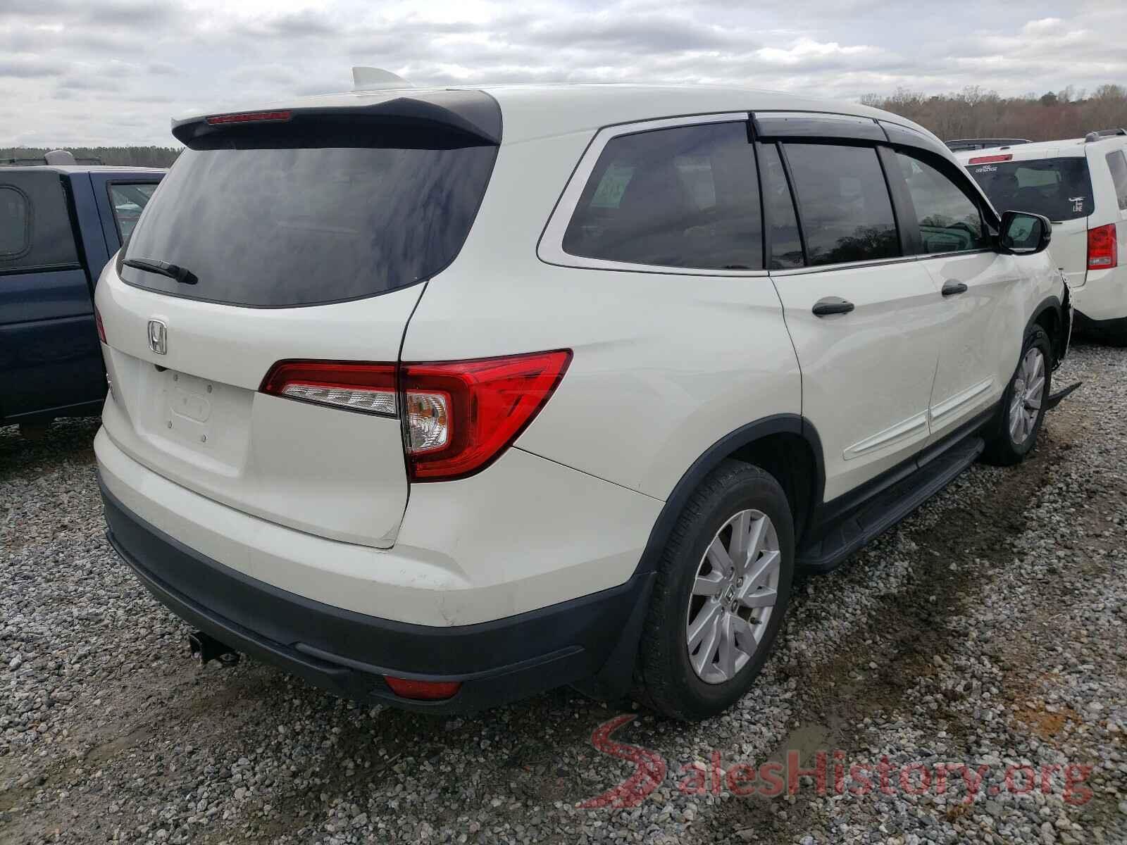 5FNYF5H11KB000508 2019 HONDA PILOT