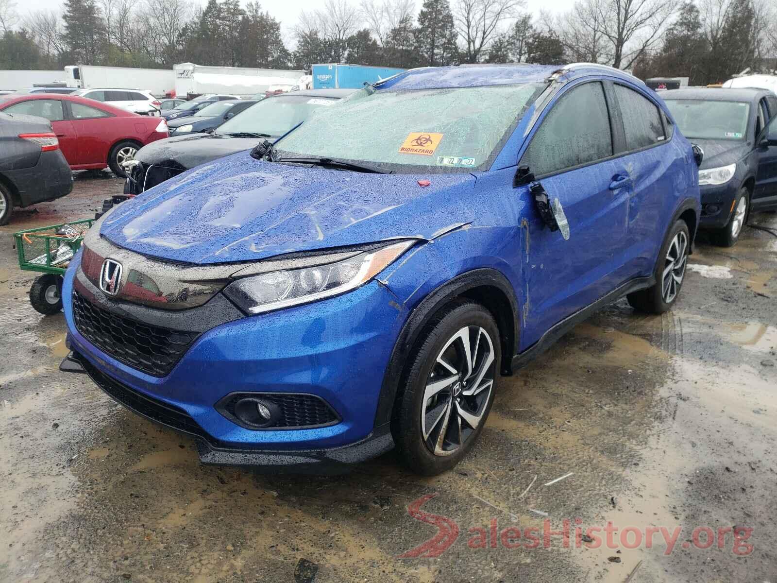 3CZRU6H16KG731374 2019 HONDA HR-V