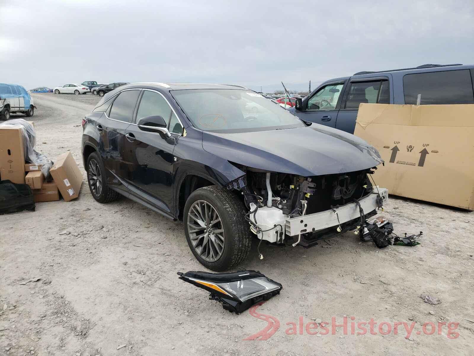 2T2BZMCAXJC165230 2018 LEXUS RX350