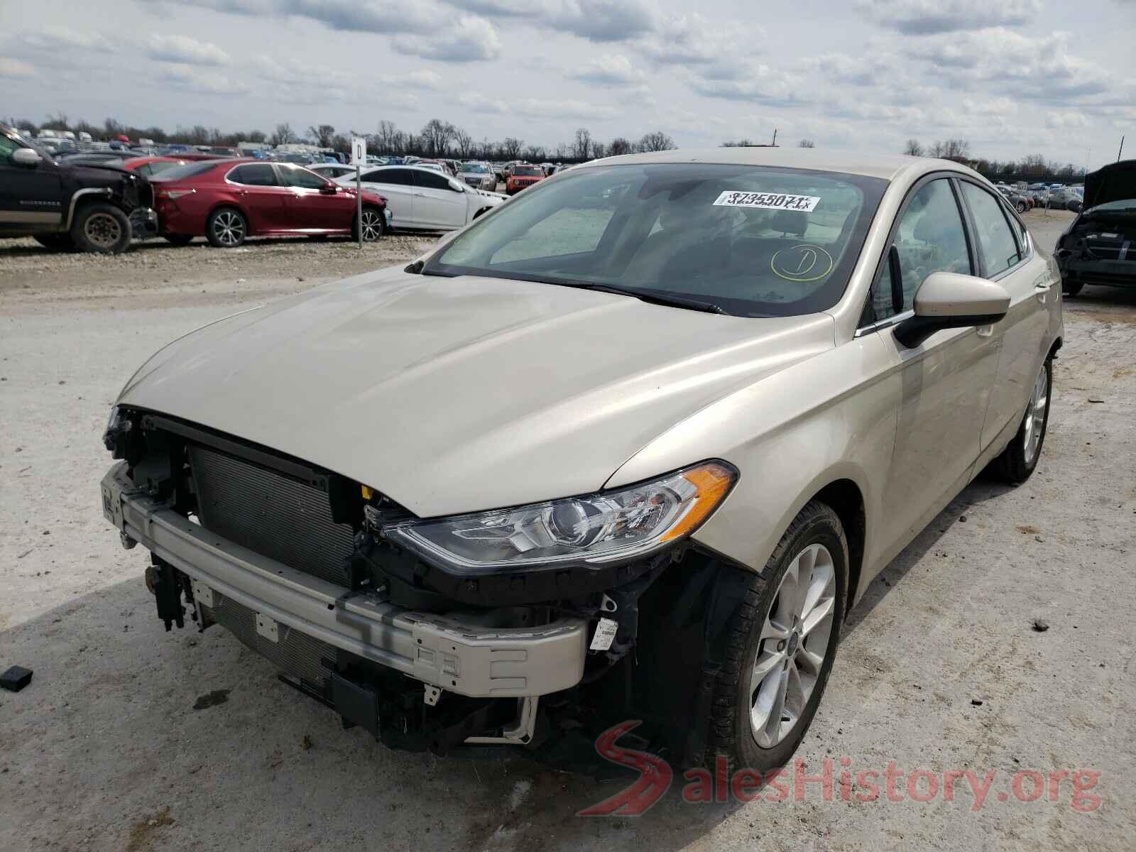 3FA6P0HD9KR161016 2019 FORD FUSION