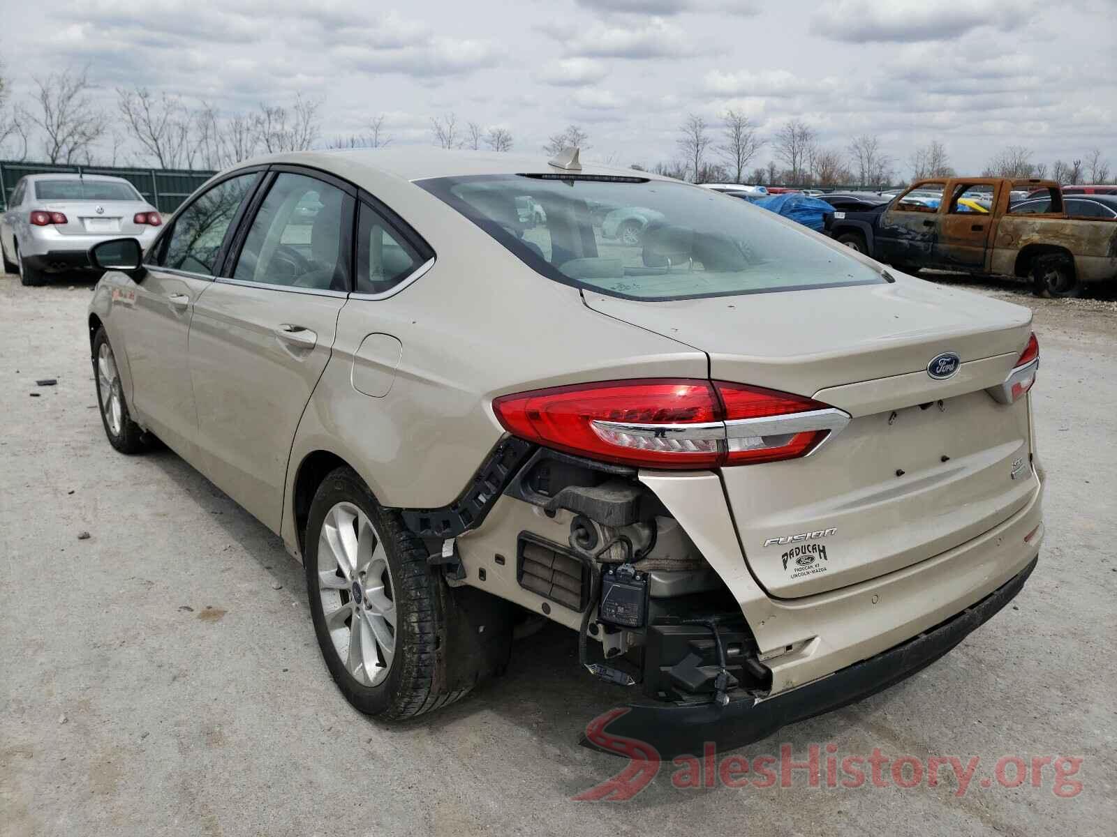 3FA6P0HD9KR161016 2019 FORD FUSION