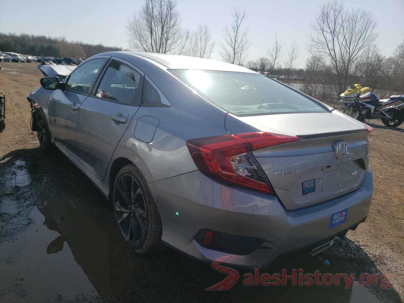 2HGFC2F80KH537008 2019 HONDA CIVIC