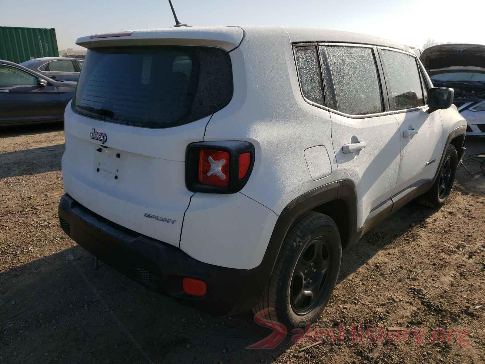 ZACCJAAT7GPE37443 2016 JEEP RENEGADE