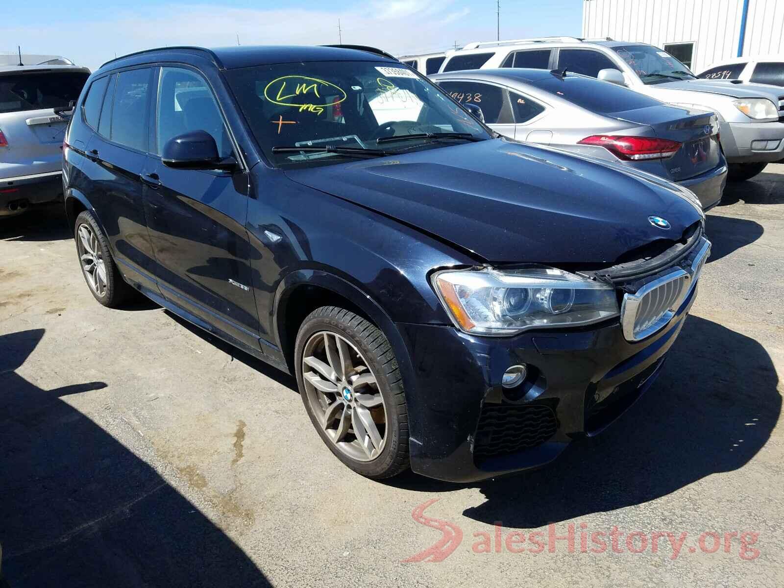 5UXWX7C56H0U40692 2017 BMW X3