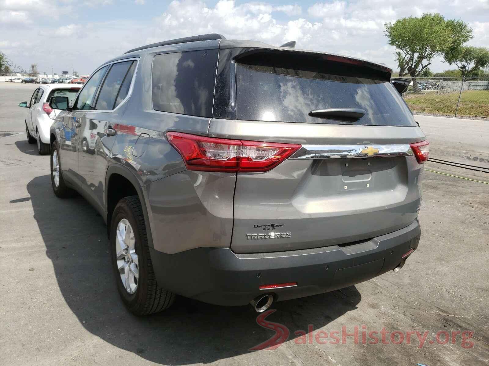 1GNERGKW3KJ216385 2019 CHEVROLET TRAVERSE