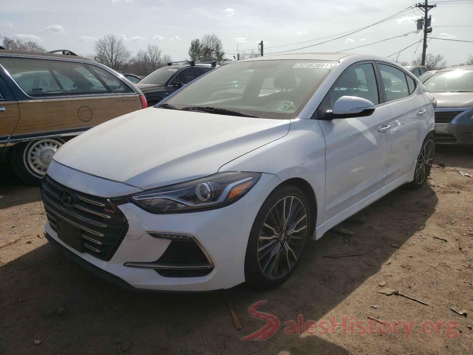 KMHD04LB3JU557562 2018 HYUNDAI ELANTRA