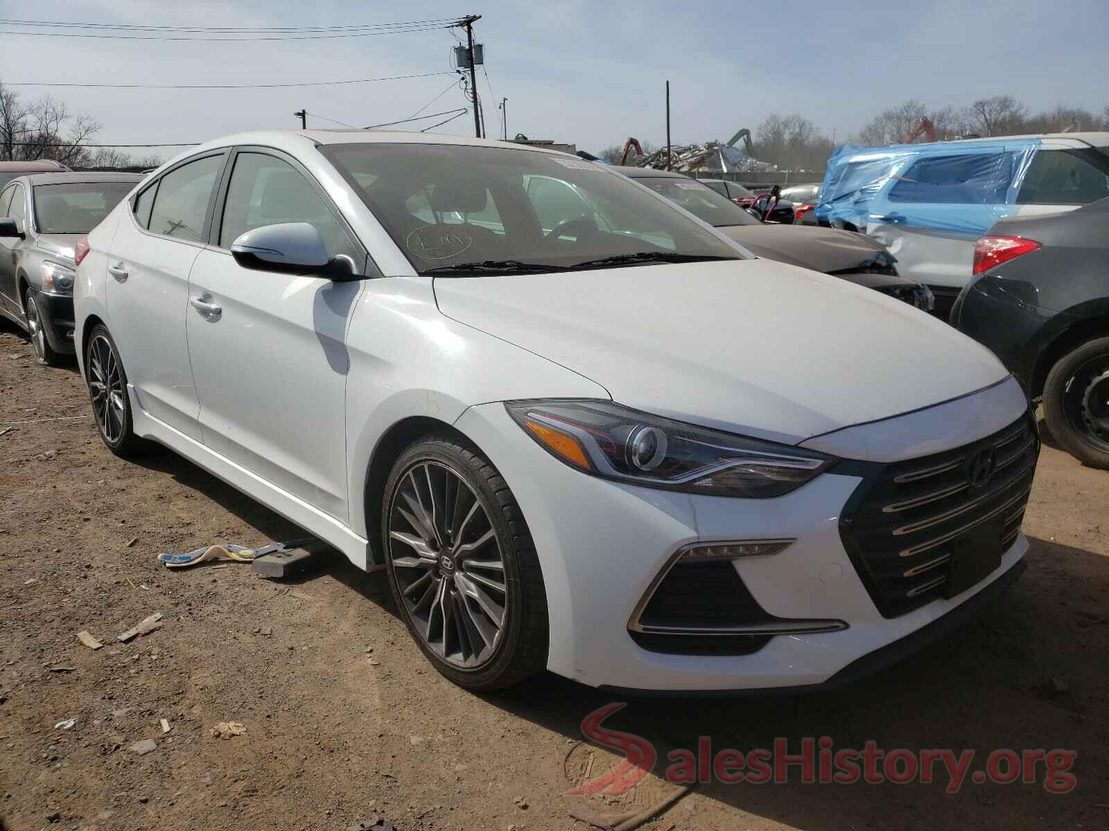 KMHD04LB3JU557562 2018 HYUNDAI ELANTRA