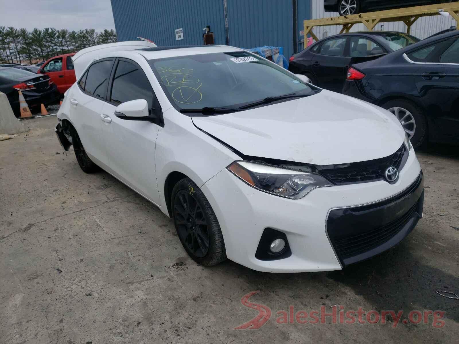 2T1BURHE7GC576993 2016 TOYOTA COROLLA