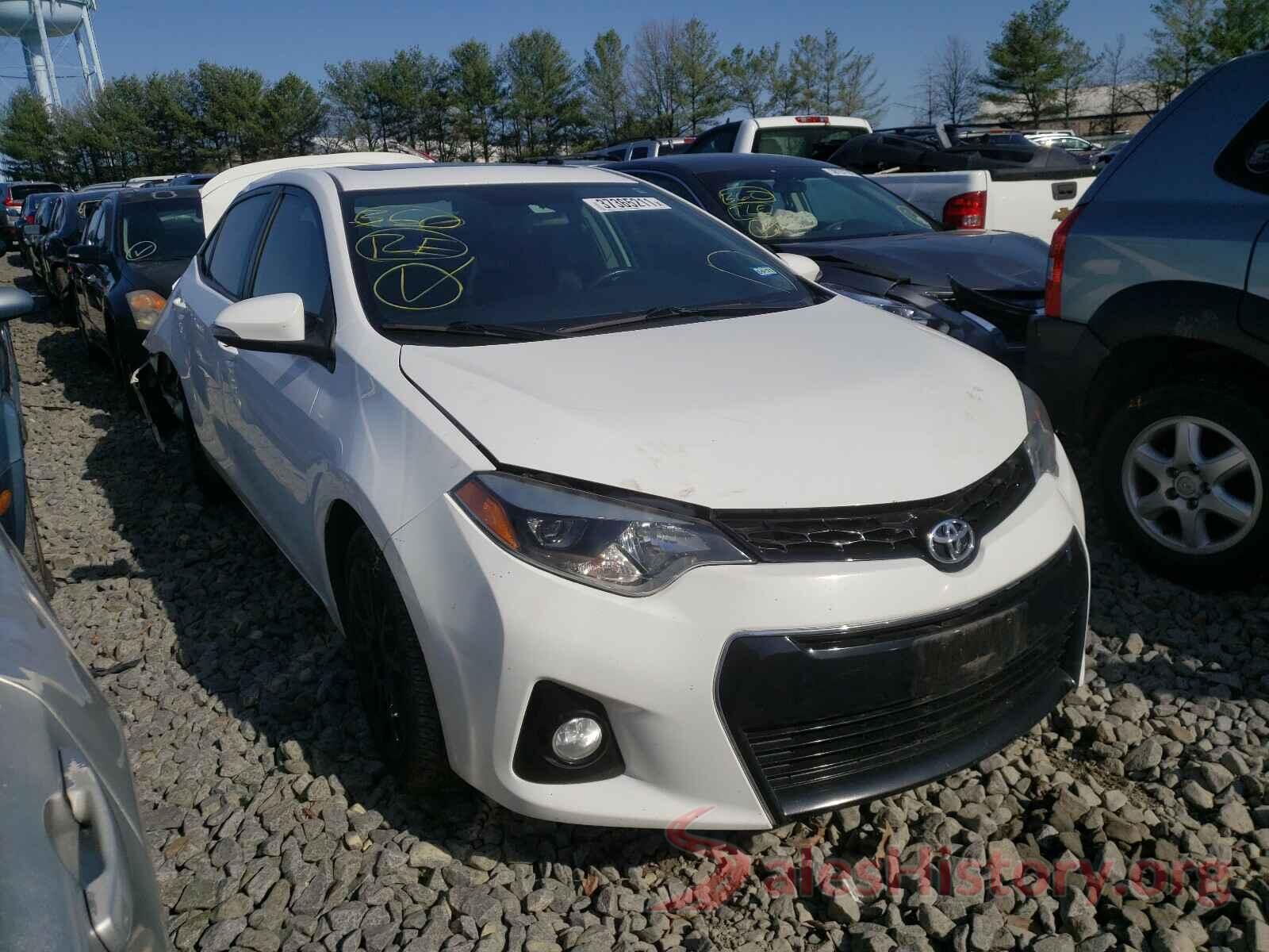 2T1BURHE7GC576993 2016 TOYOTA COROLLA