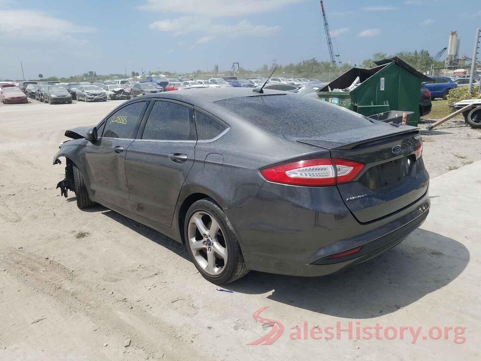 3FA6P0G7XGR190897 2016 FORD FUSION