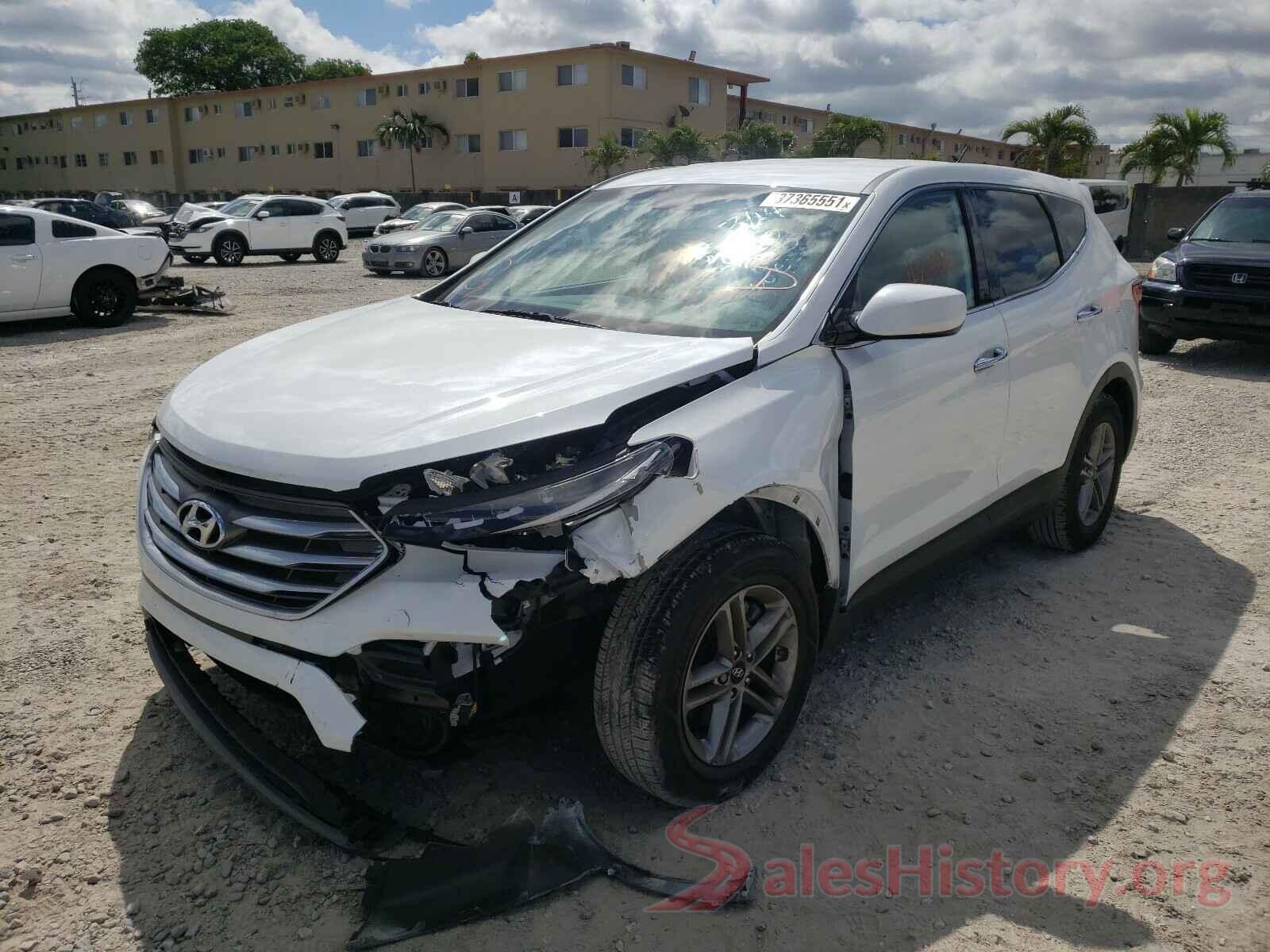 5XYZT3LBXJG563050 2018 HYUNDAI SANTA FE