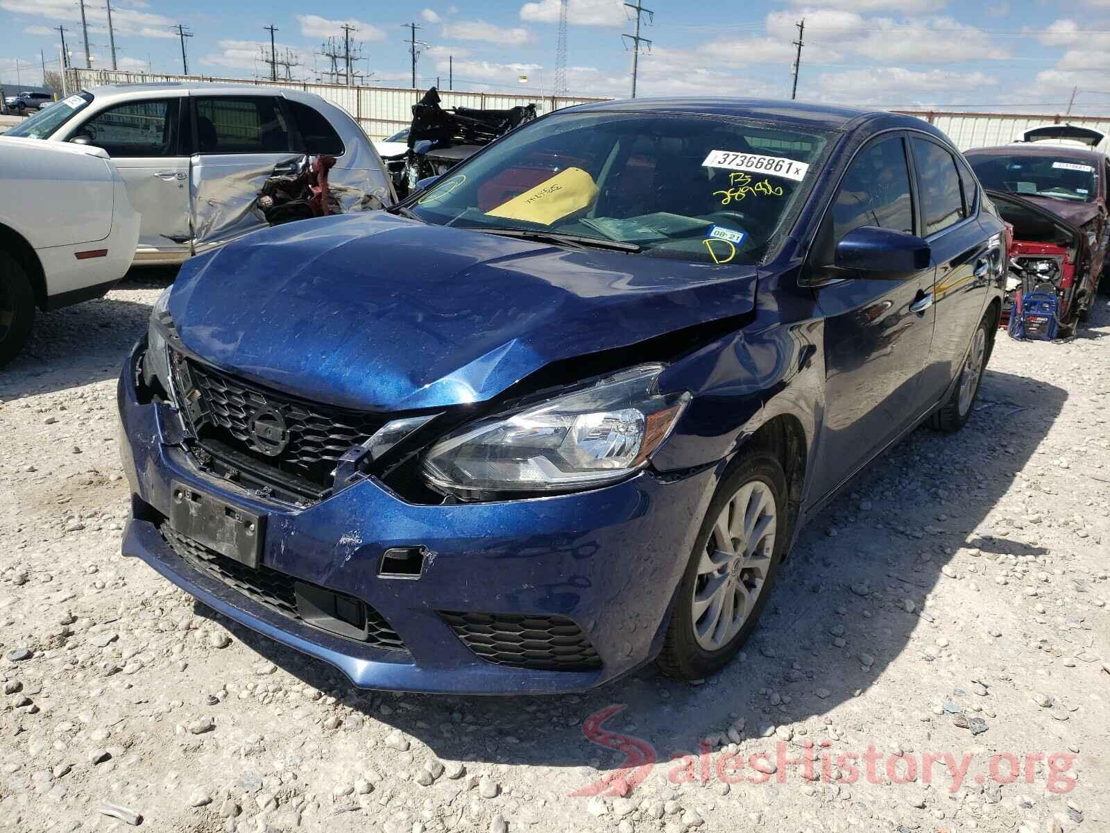 3N1AB7AP7KY289506 2019 NISSAN SENTRA