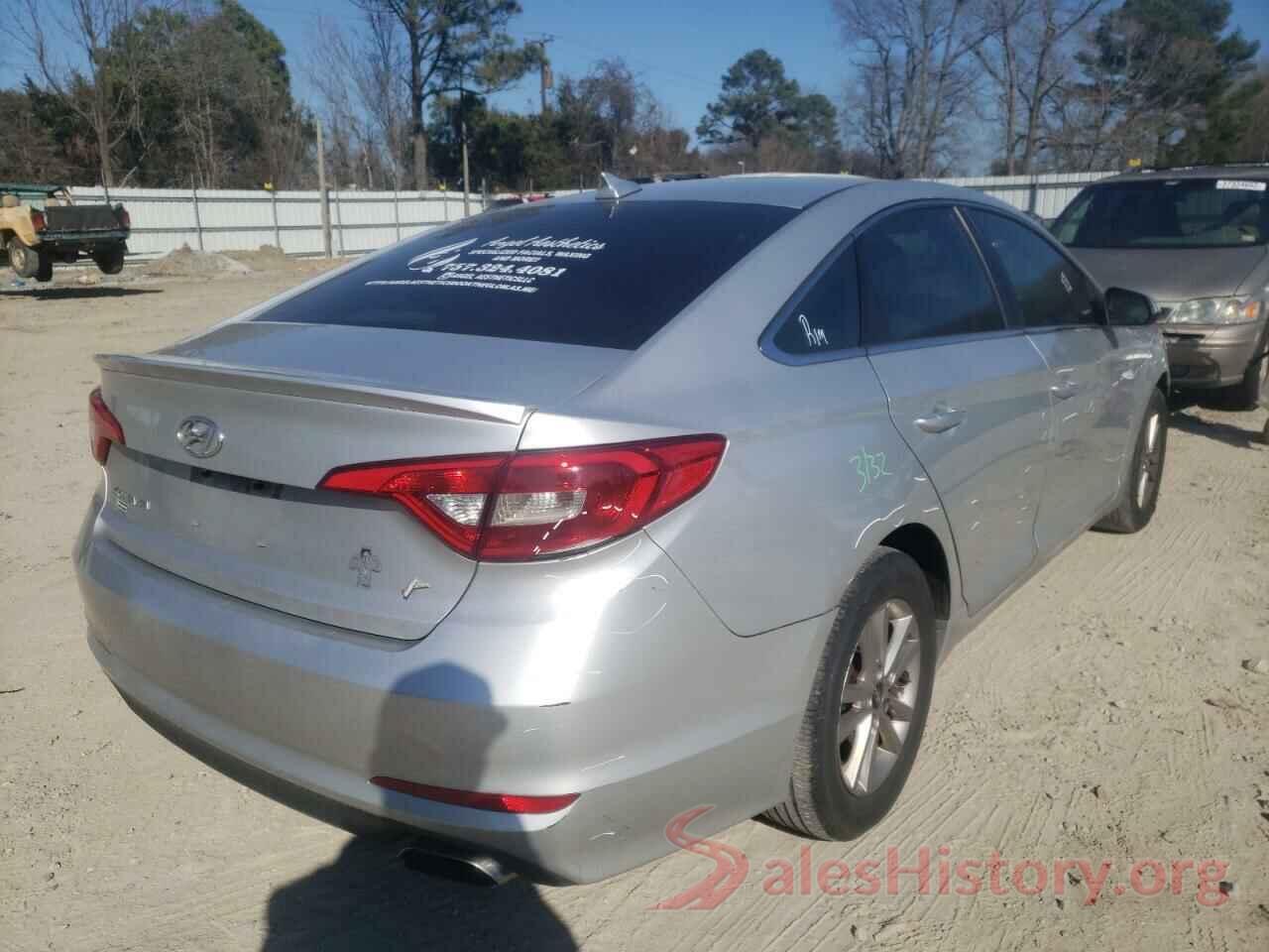 5NPE24AF8GH361533 2016 HYUNDAI SONATA