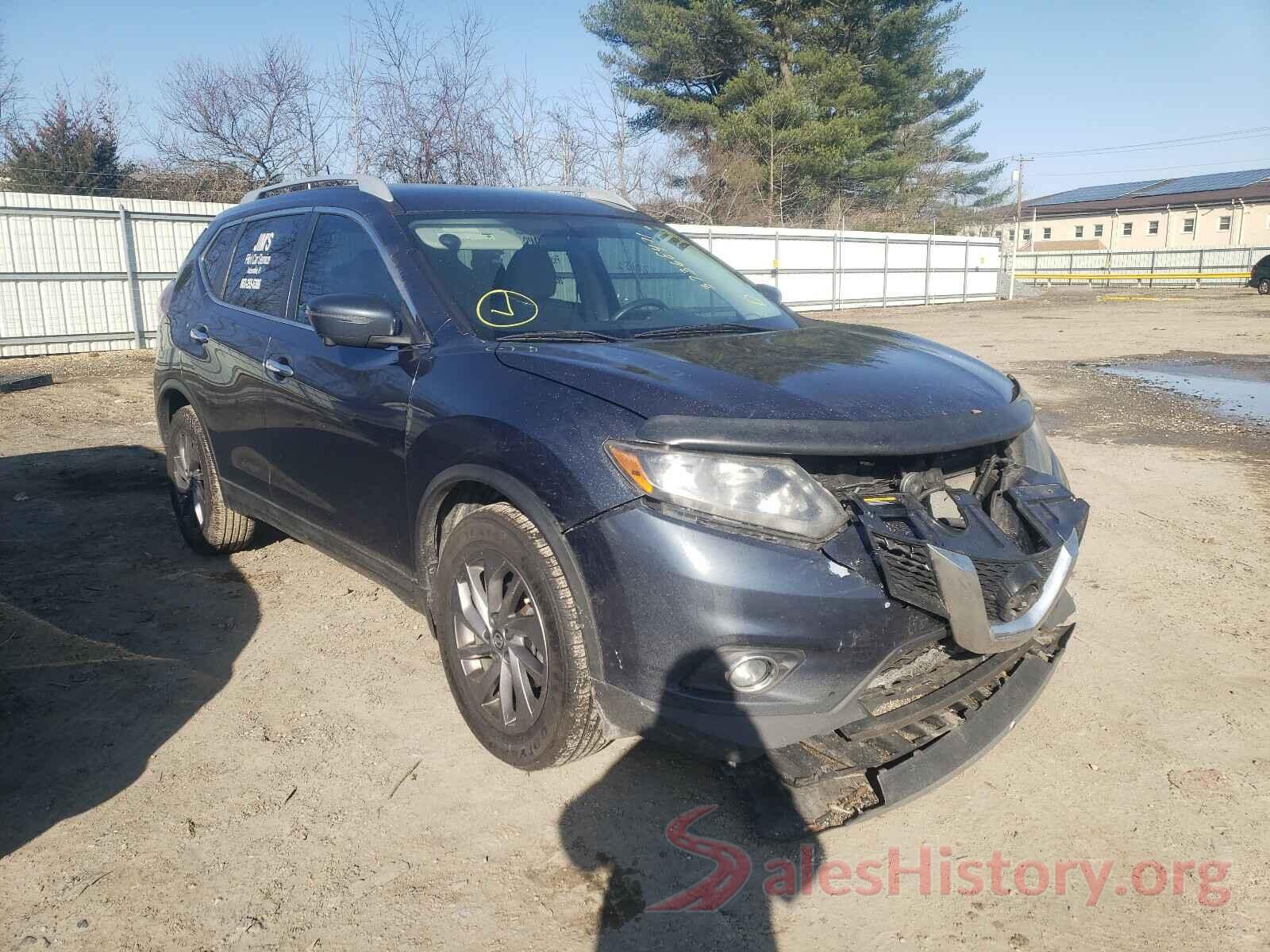 5N1AT2MT7GC745165 2016 NISSAN ROGUE