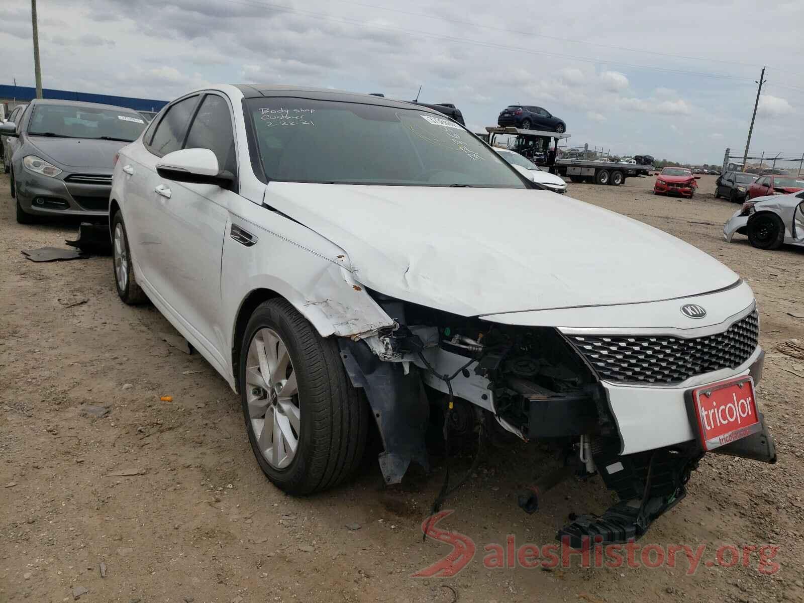 5XXGU4L33GG080743 2016 KIA OPTIMA