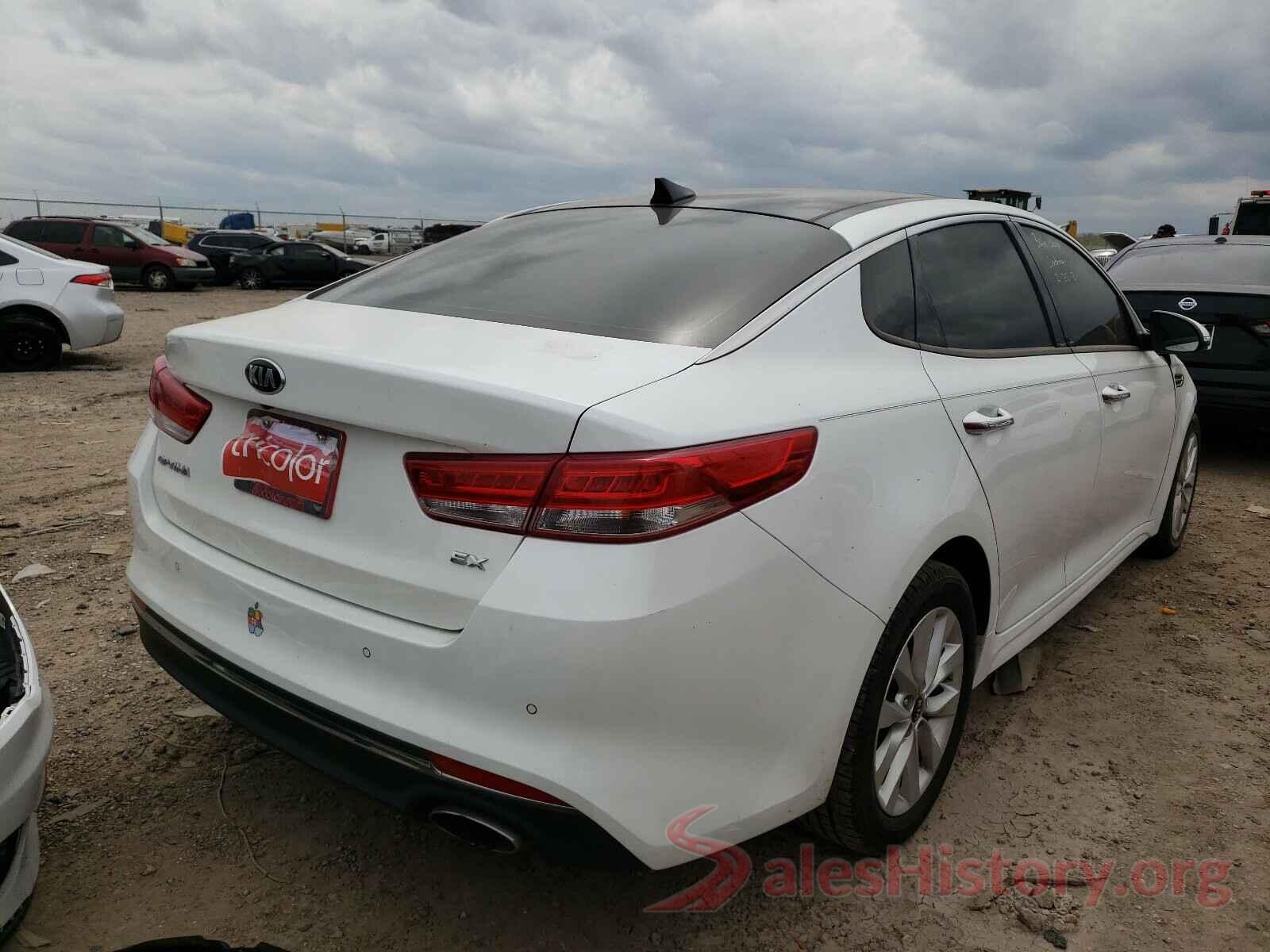 5XXGU4L33GG080743 2016 KIA OPTIMA