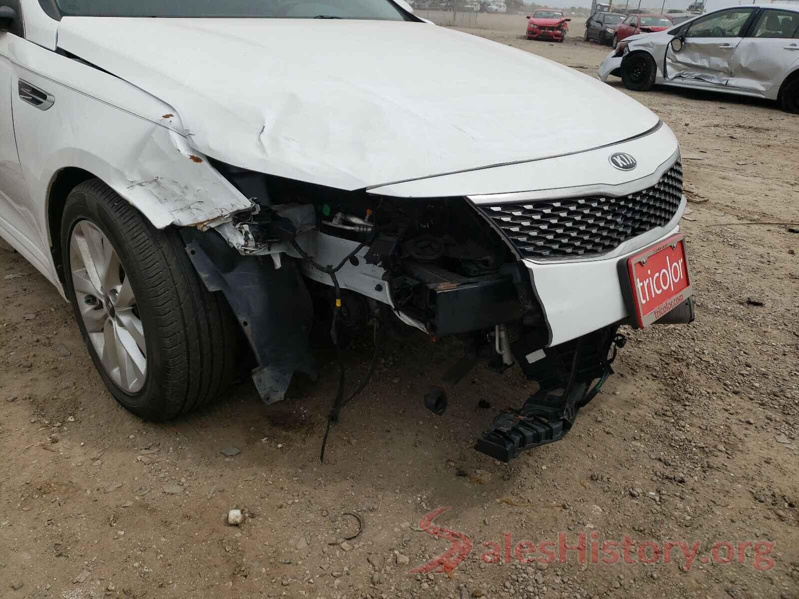 5XXGU4L33GG080743 2016 KIA OPTIMA