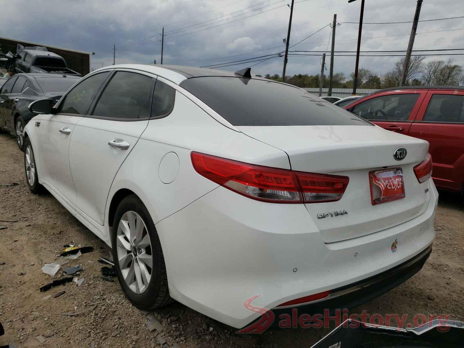 5XXGU4L33GG080743 2016 KIA OPTIMA