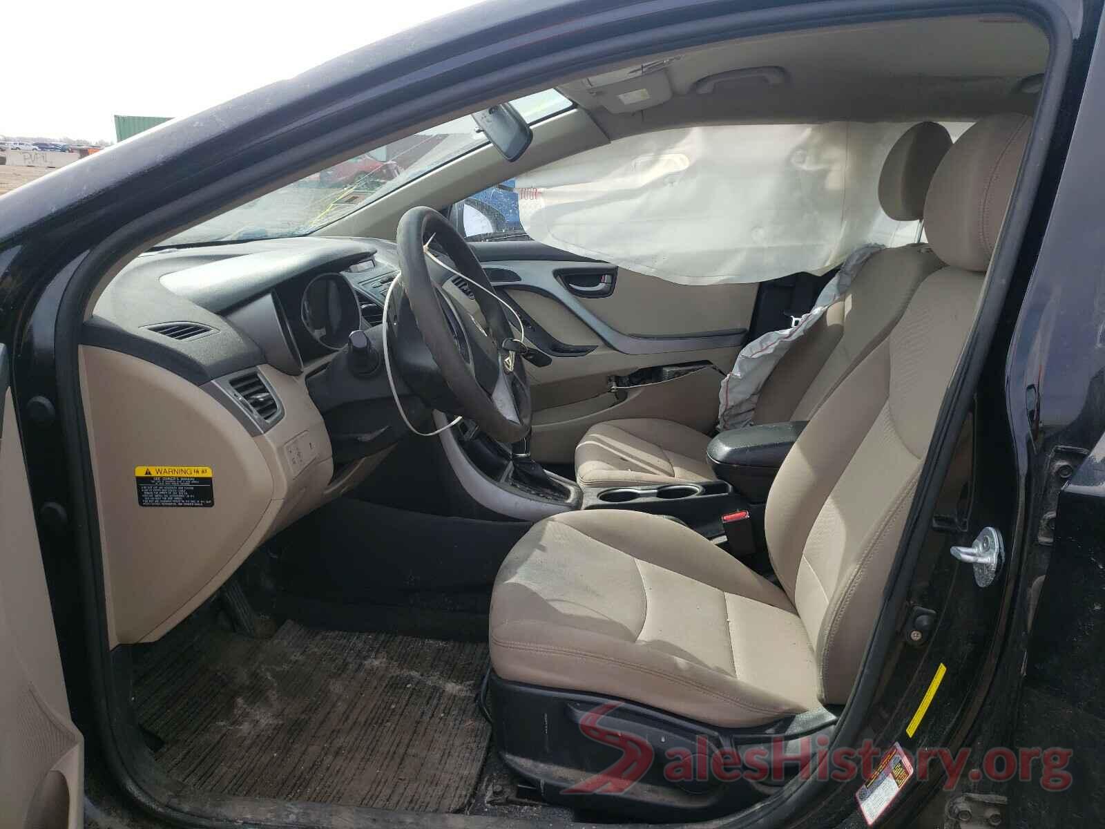 KMHDH4AE3GU483543 2016 HYUNDAI ELANTRA