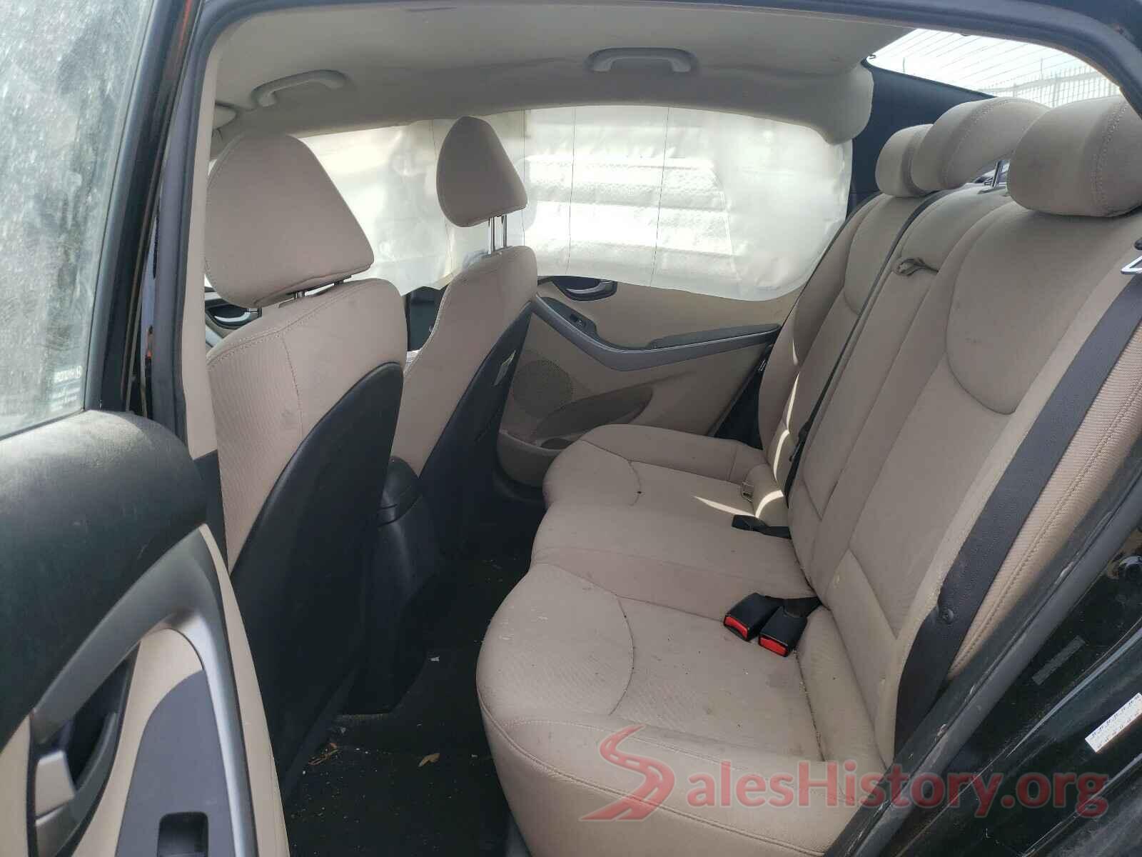 KMHDH4AE3GU483543 2016 HYUNDAI ELANTRA