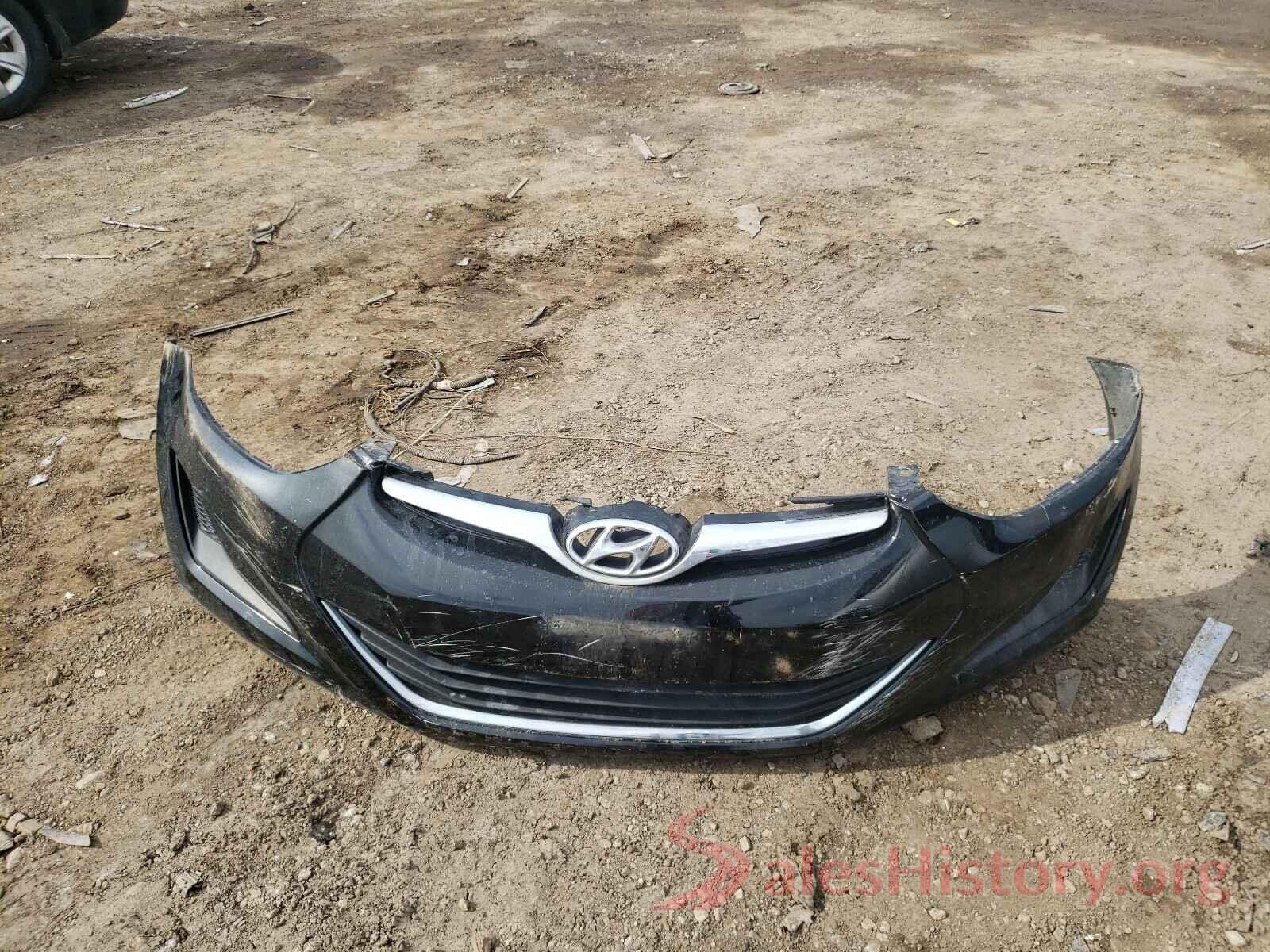 KMHDH4AE3GU483543 2016 HYUNDAI ELANTRA