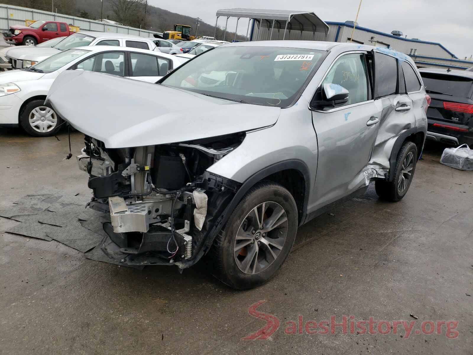 5TDZZRFH4KS304916 2019 TOYOTA HIGHLANDER