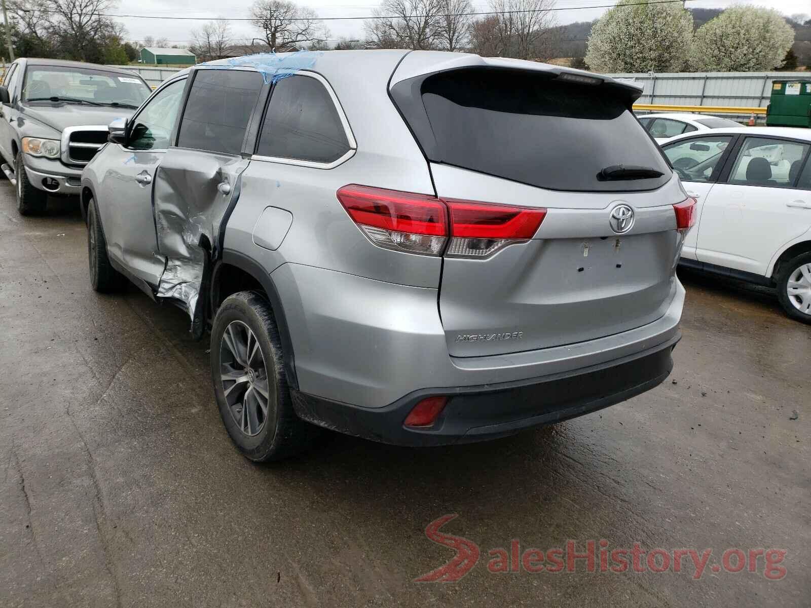 5TDZZRFH4KS304916 2019 TOYOTA HIGHLANDER