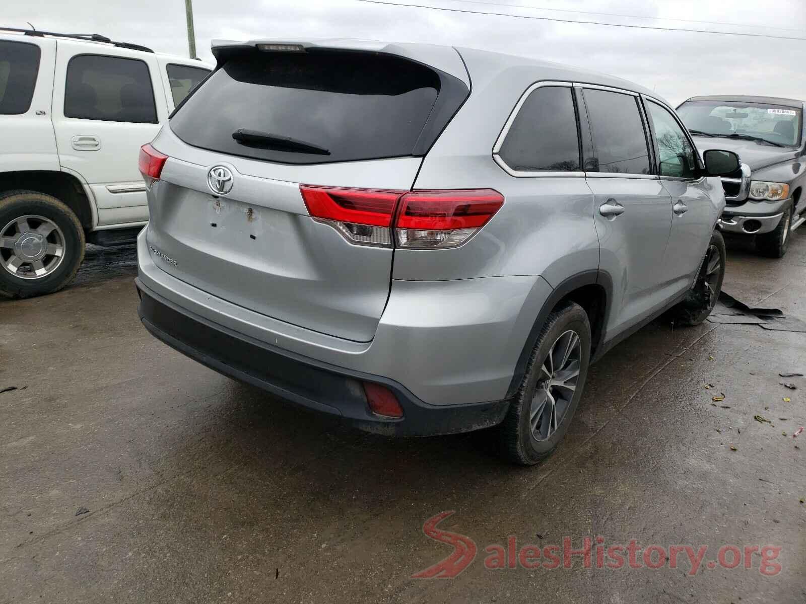 5TDZZRFH4KS304916 2019 TOYOTA HIGHLANDER