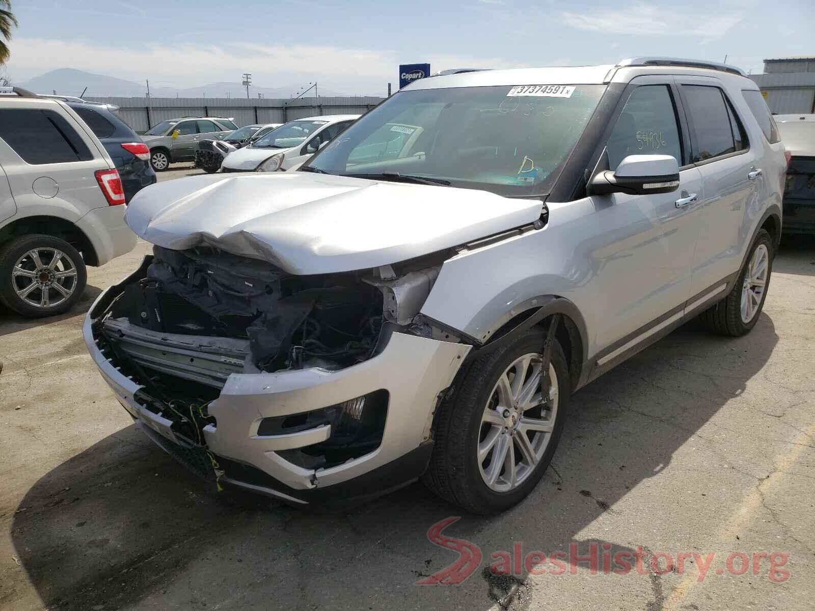 1FM5K7F80GGB64495 2016 FORD EXPLORER