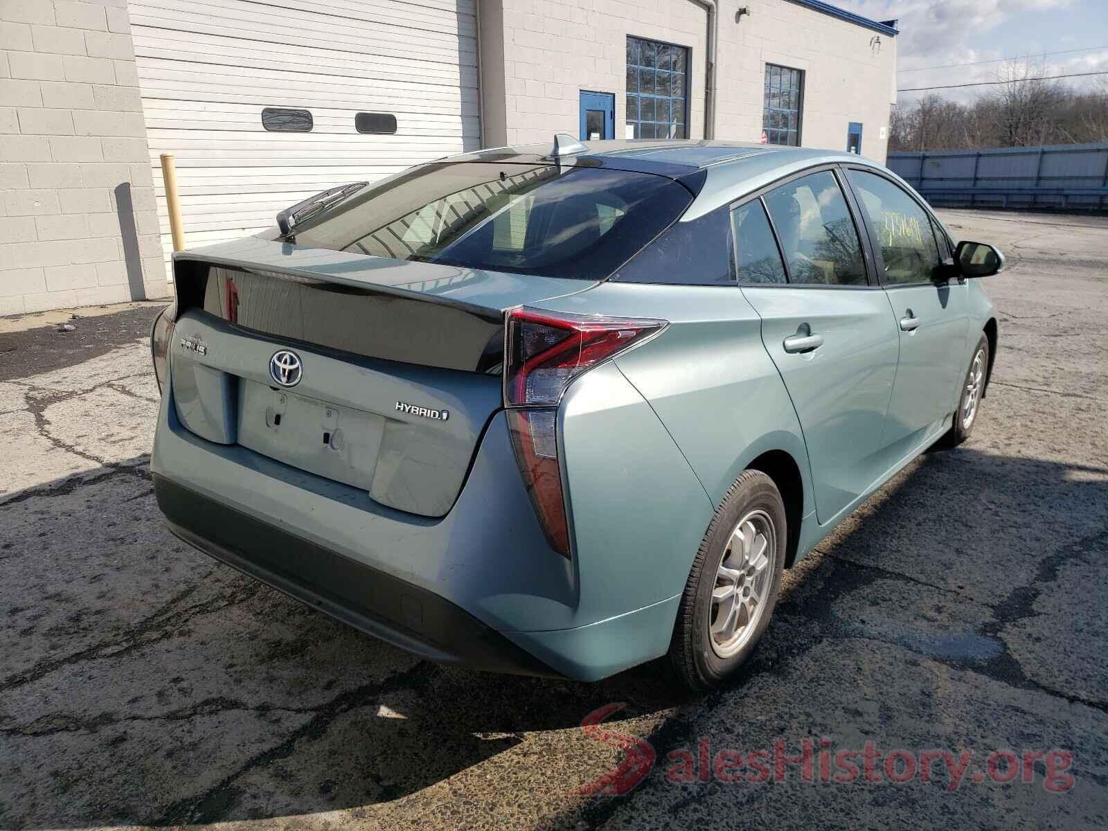 JTDKBRFU6G3009862 2016 TOYOTA PRIUS