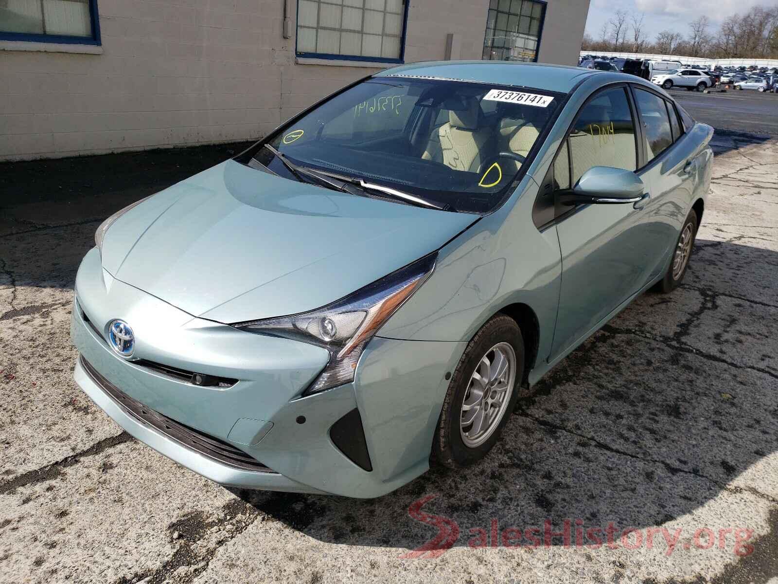 JTDKBRFU6G3009862 2016 TOYOTA PRIUS