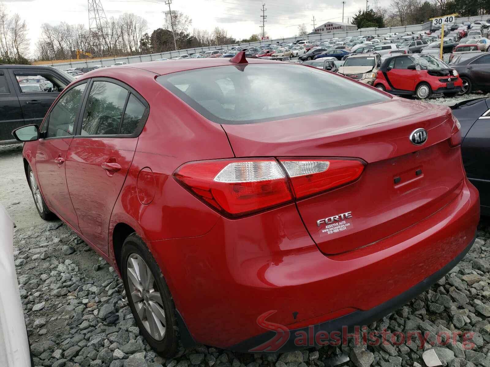 KNAFX4A68G5568622 2016 KIA FORTE