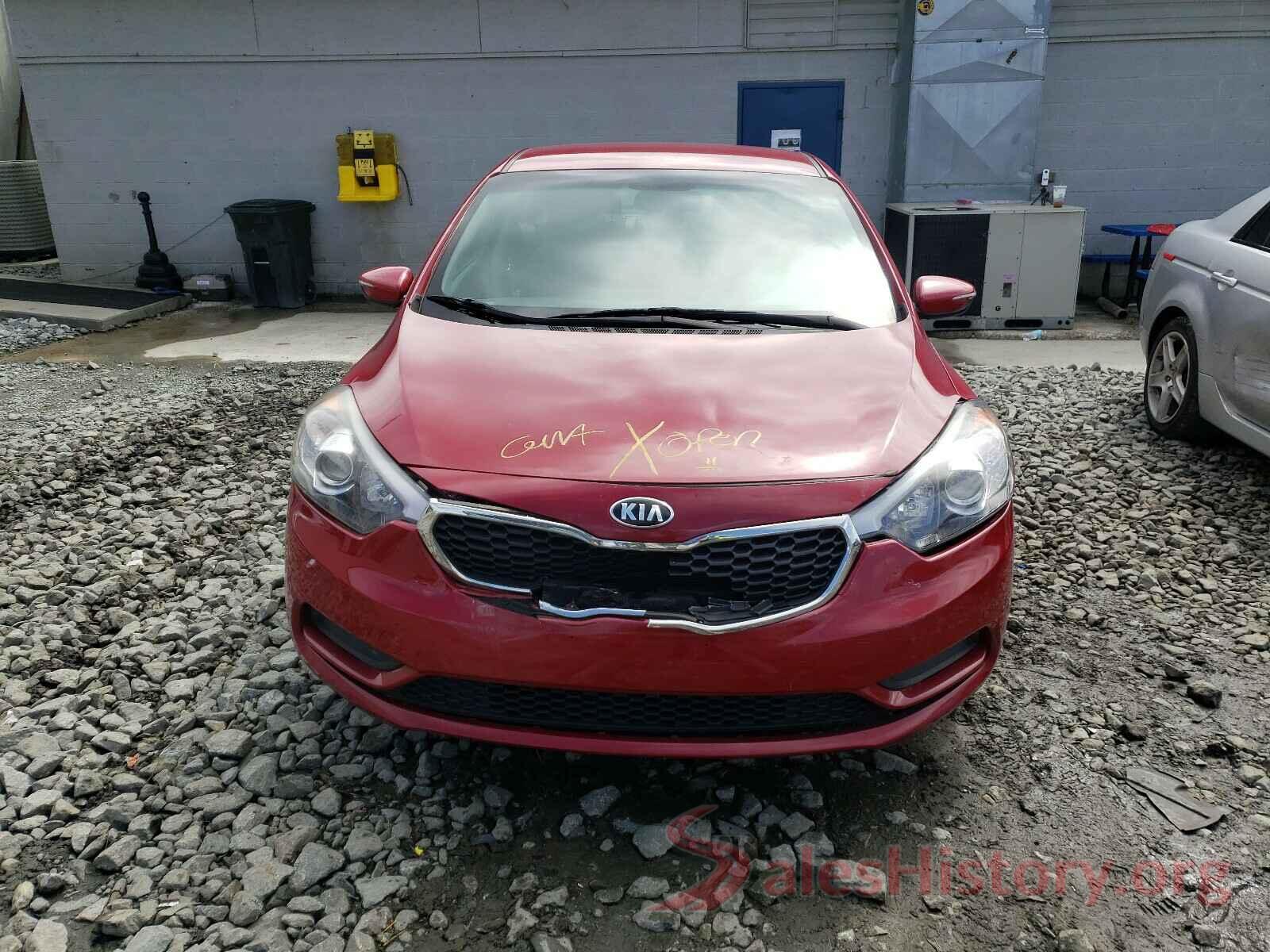 KNAFX4A68G5568622 2016 KIA FORTE