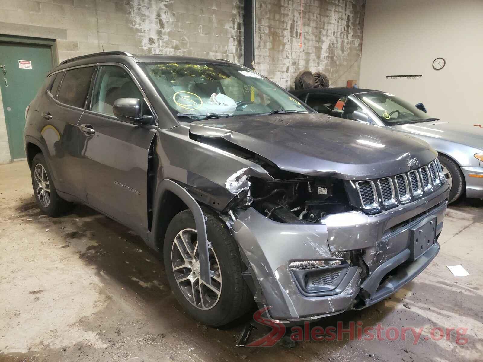 3C4NJDBB1KT600413 2019 JEEP COMPASS