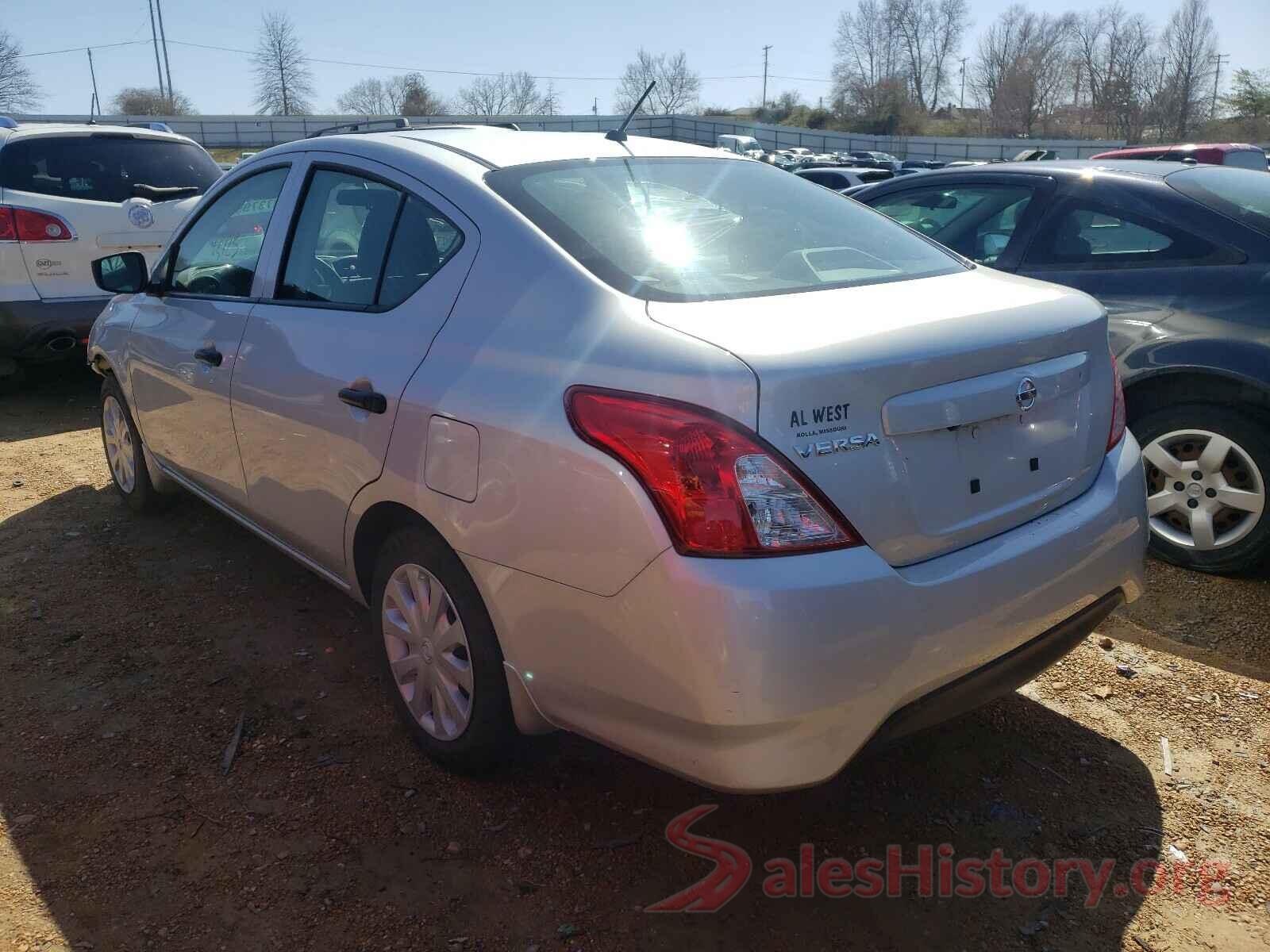 3N1CN7APXKL804933 2019 NISSAN VERSA