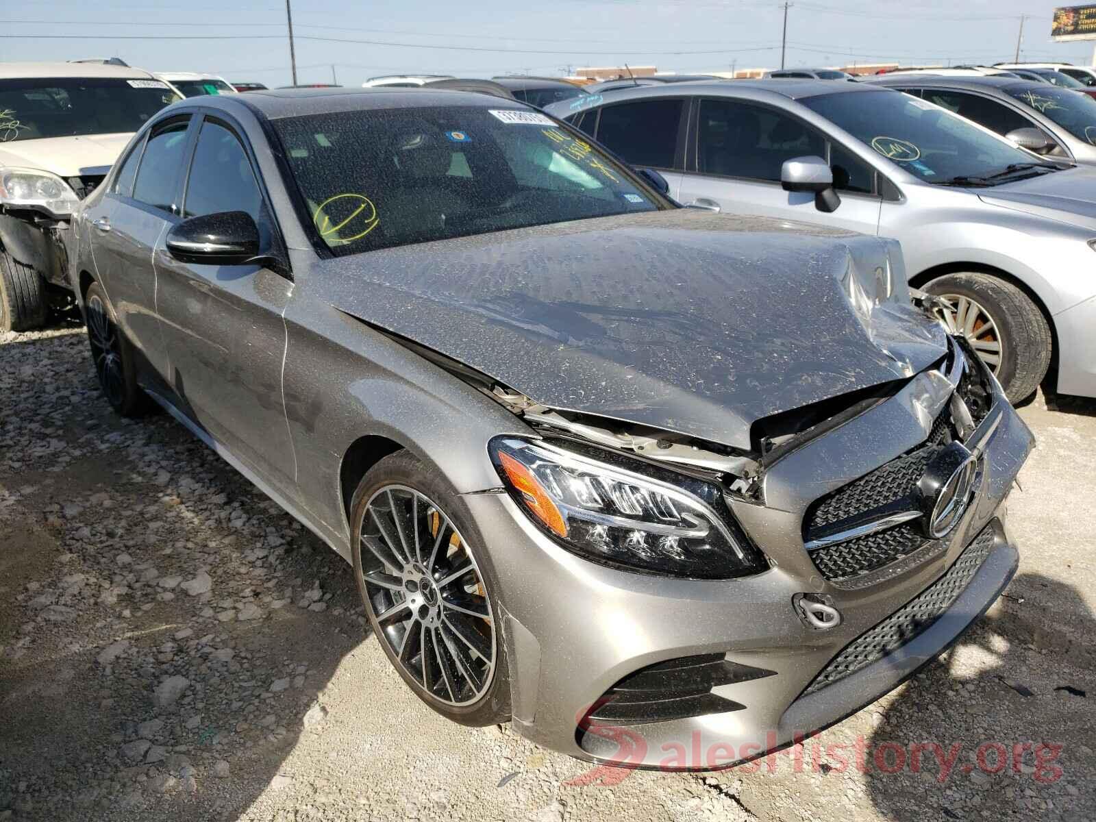 55SWF8DB3KU289266 2019 MERCEDES-BENZ C CLASS