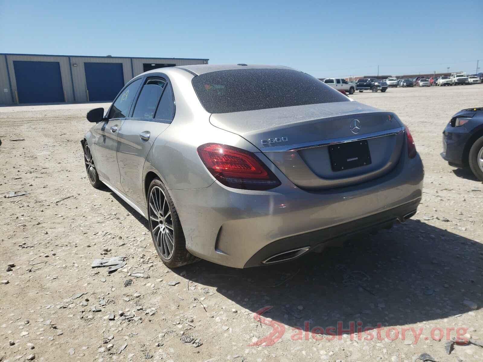 55SWF8DB3KU289266 2019 MERCEDES-BENZ C CLASS