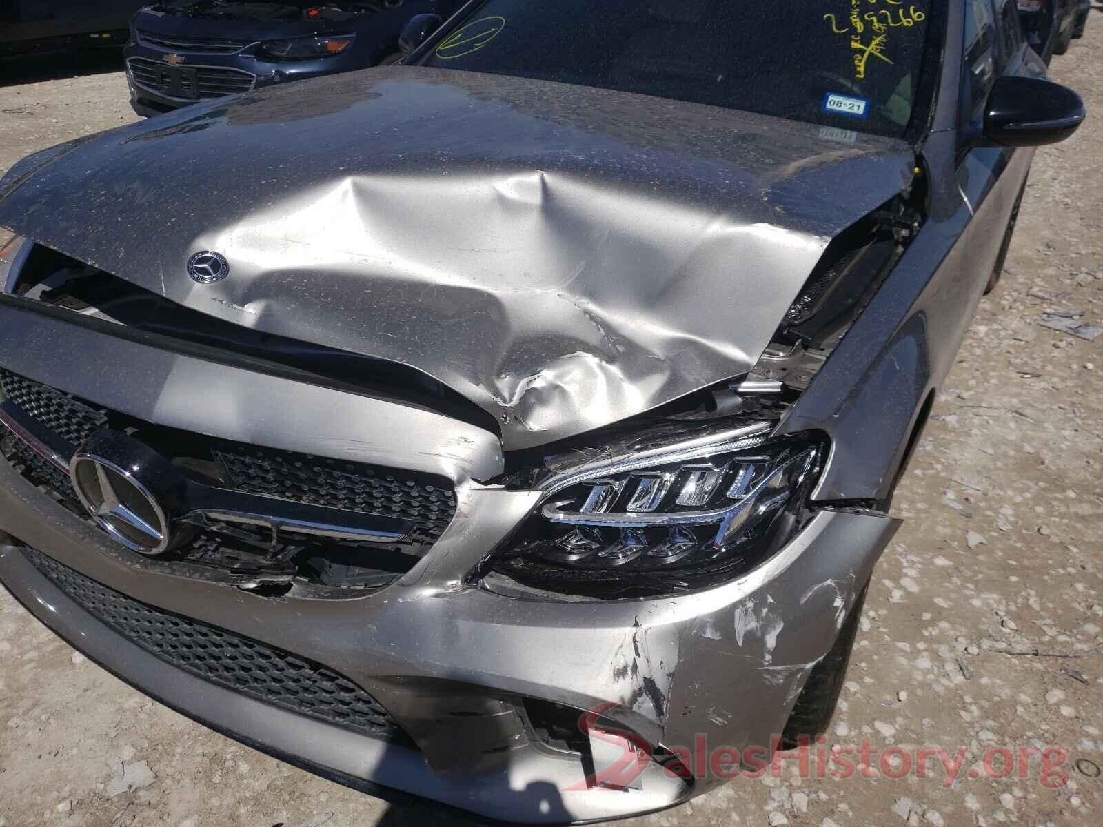 55SWF8DB3KU289266 2019 MERCEDES-BENZ C CLASS