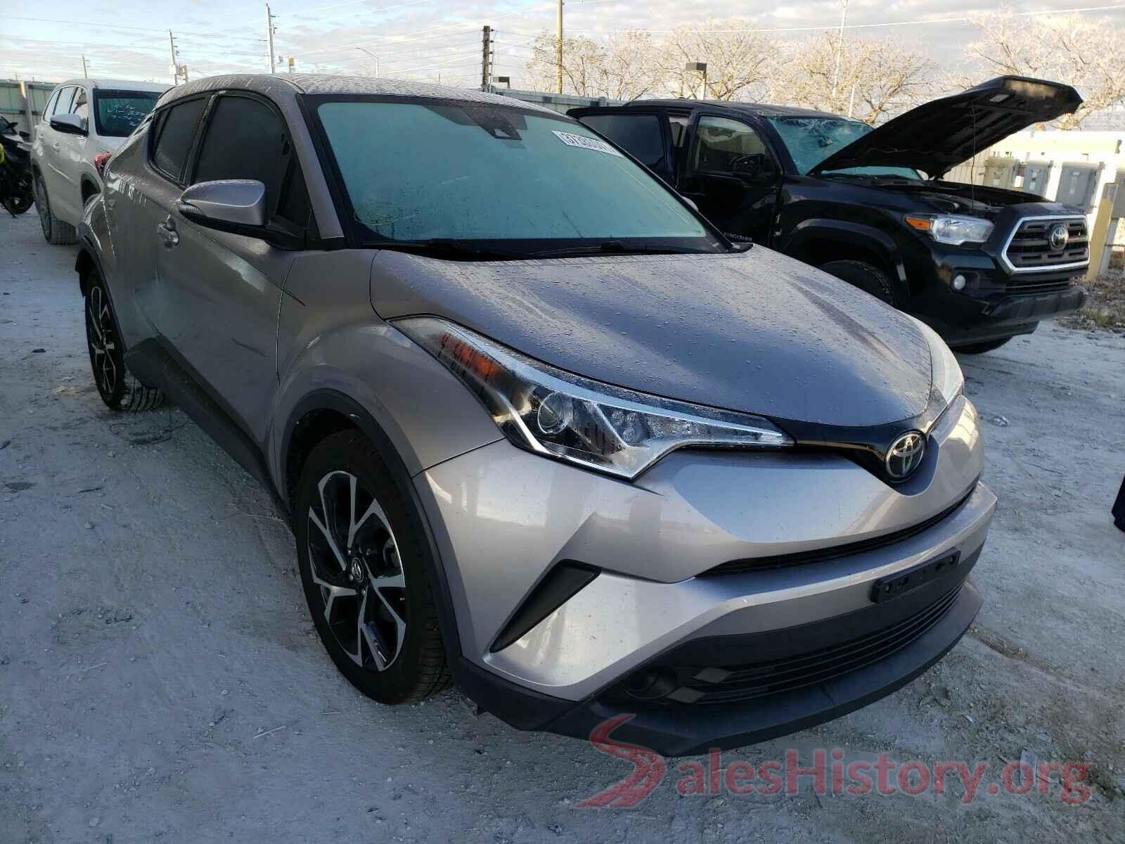 NMTKHMBX4JR061013 2018 TOYOTA C-HR