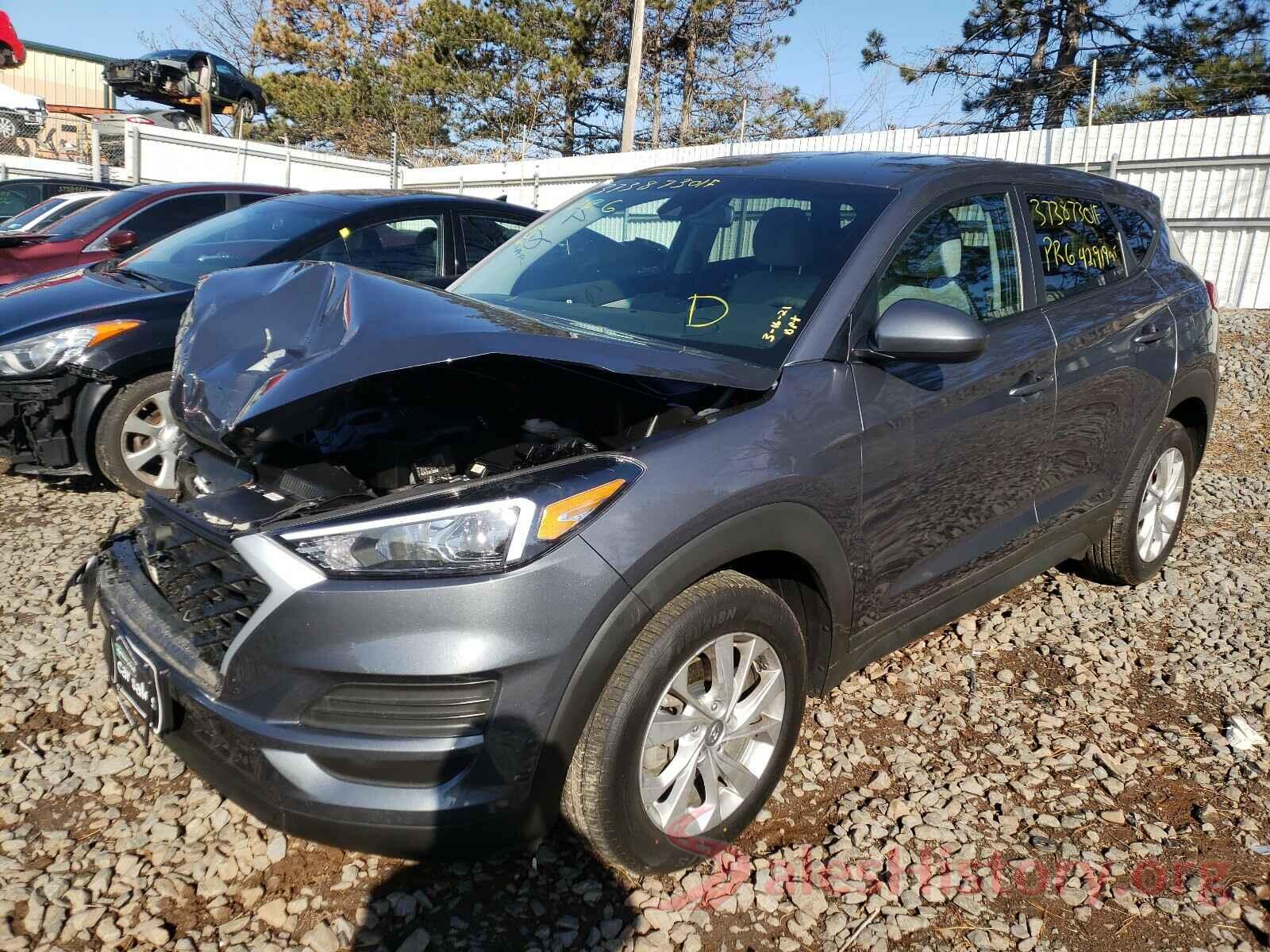 KM8J2CA46KU950601 2019 HYUNDAI TUCSON