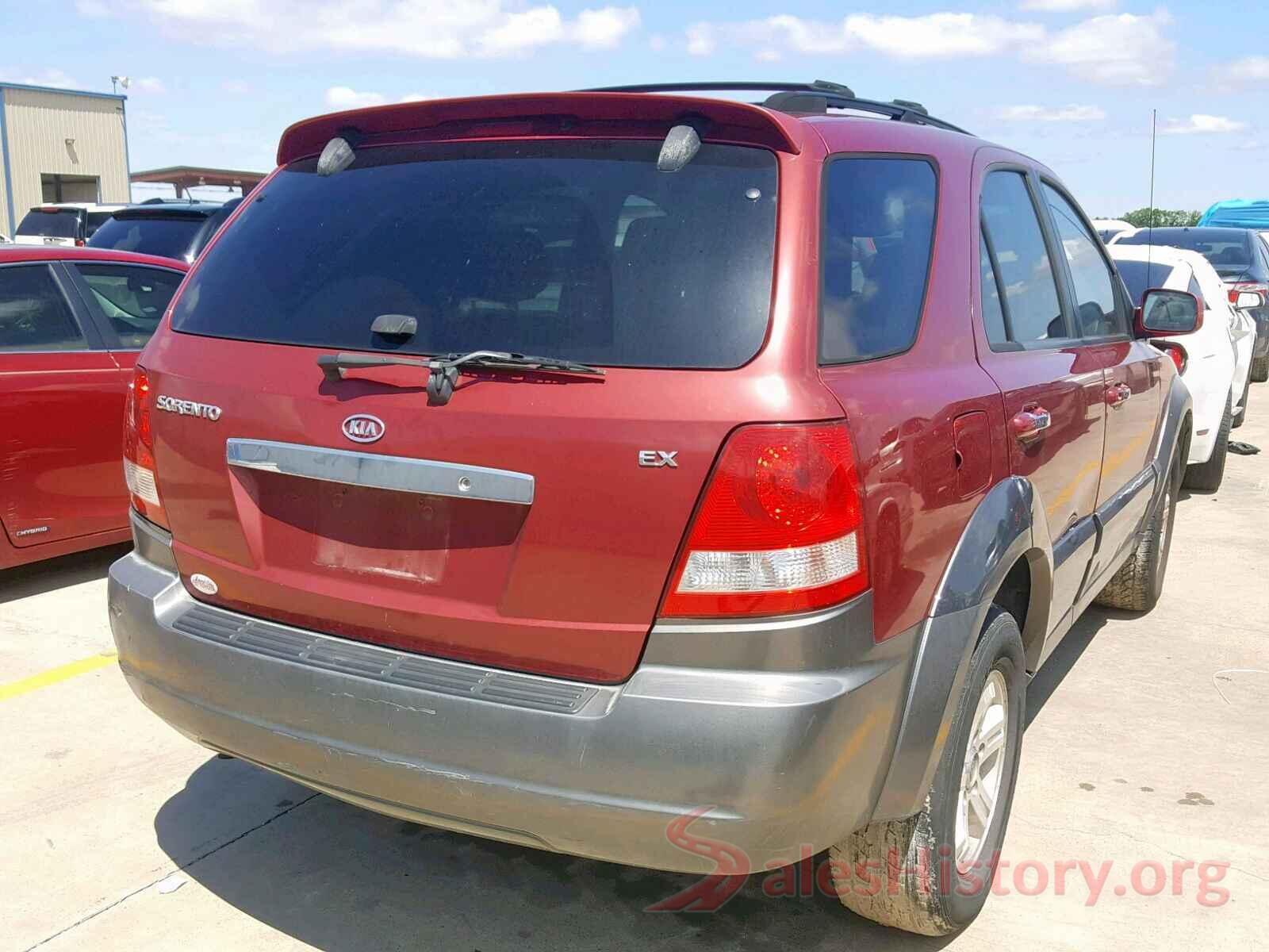 KNDJD733345303080 2004 KIA SORENTO EX