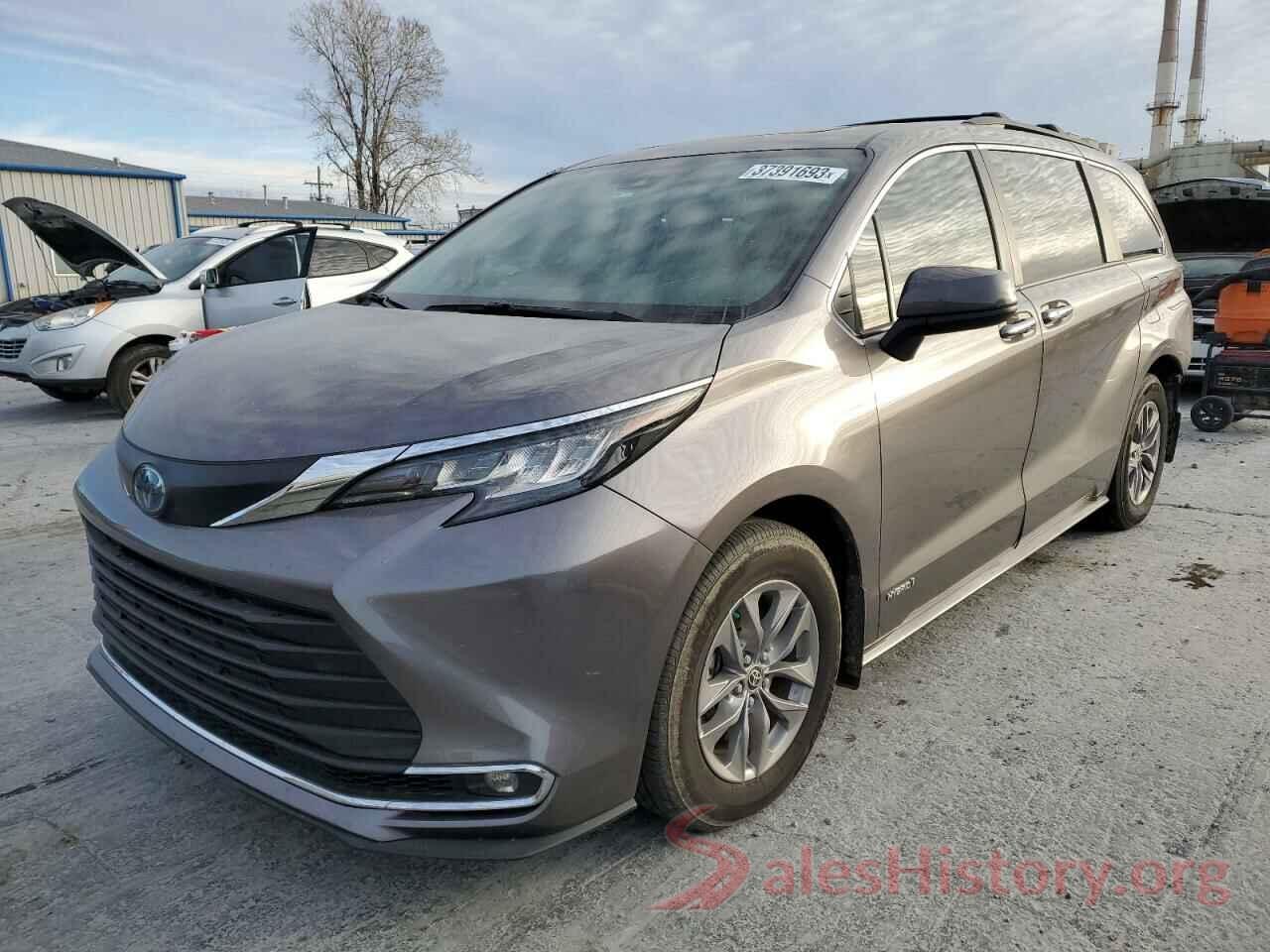 5TDJSKFC1MS036326 2021 TOYOTA SIENNA